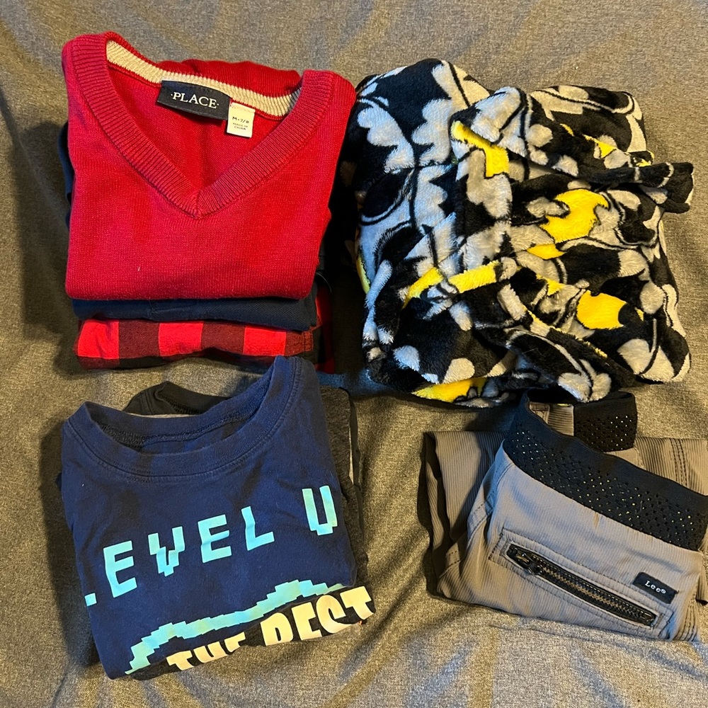 Boys size 7 clothes Lot